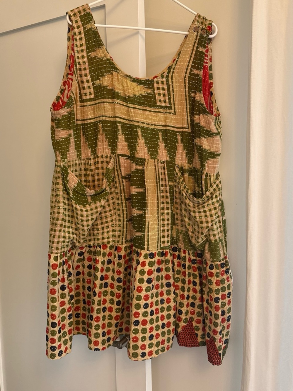 Kantha Bae Meadow Mini Dress